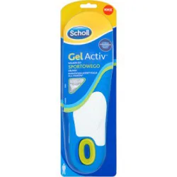 Scholl GelActiv Wkładki do sportowego obuwia męskie rozmiar 42-48