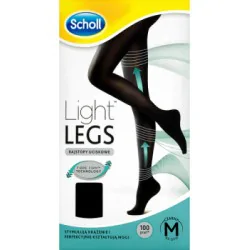 Scholl Light Legs Rajstopy uciskowe 60 DEN rozmiar M czarne