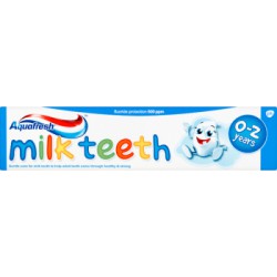Aquafresh Milk Teeth Pasta do zębów dla dzieci 0-2 lat 50 ml