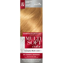Joanna Multi Soft color Szampon koloryzujący Karmelowy blond 21