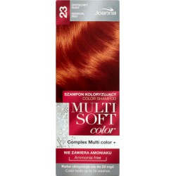 Joanna Multi Soft color Szampon koloryzujący Zmysłowy rudy 23