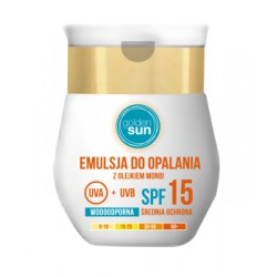 Emulsja do opalania Golden Sun wodoodporna SPF15 50ml