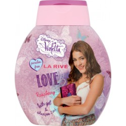 LA RIVE Disney Violetta Love 2 w 1 Łagodny szampon i płyn do kąpieli dla dzieci 250 ml