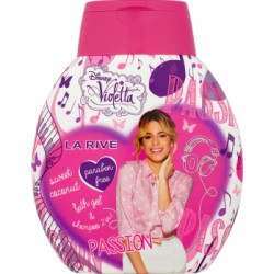 LA RIVE Disney Violetta Passion 2 w 1 Łagodny szampon i płyn do kąpieli dla dzieci 250 ml