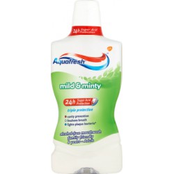 Aquafresh Triple Protection Mild & Minty Płyn do płukania jamy ustnej 500 ml