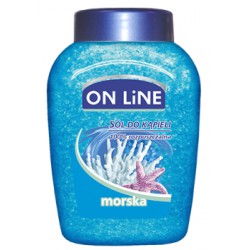 ON LiNE Sól do kąpieli morska 750 g