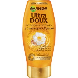 Garnier Ultra Doux Intensywna odżywka z cudownymi olejkami do włosów zniszczonych 200 ml