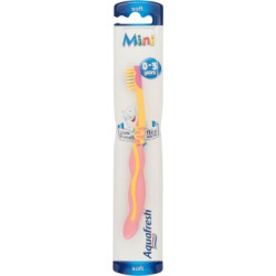 Aquafresh Mini Szczoteczka do zębów dla dzieci 0-3 lat Soft