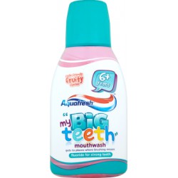 Aquafresh my Big Teeth Płyn do płukania jamy ustnej dla dzieci 300 ml