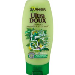 Garnier Ultra Doux Siła 5 roślin Odżywka nadająca witalność do włosów osłabionych 200 ml