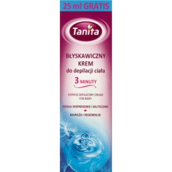 Tanita Błyskawiczny krem do depilacji ciała 3 minuty 125 ml