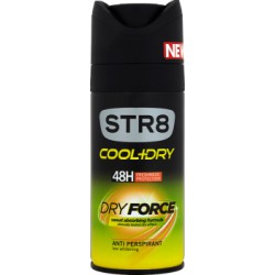 STR8 Cool + Dry Dry Force Antyperspiracyjny dezodorant w aerozolu 150 ml
