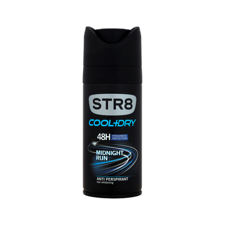 STR8 Cool + Dry Midnight Run Antyperspiracyjny dezodorant w aerozolu 150 ml