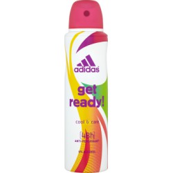 Adidas Get ready! Cool & Care Dezodorant antyperspirant w sprayu dla kobiet 150 ml