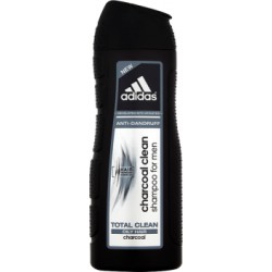 Adidas Charcoal Clean Przeciwłupieżowy szampon dla mężczyzn 400 ml