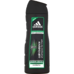 Adidas Calm Balance Przeciwłupieżowy szampon dla mężczyzn 400 ml