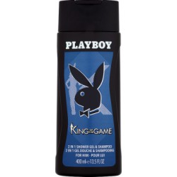 Playboy King of the Game 2 w 1 Żel pod prysznic i szampon 400 ml