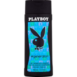 Playboy Generation 2 w 1 Żel pod prysznic i szampon 400 ml