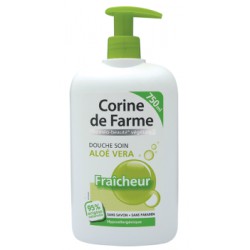 Corine de Farme Żel pod prysznic aloe vera BEZ PARABENÓW 750 ml
