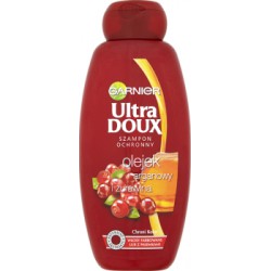 Garnier Ultra Doux Olejek arganowy i żurawina Szampon ochronny do włosów farbowanych 400 ml