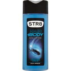 STR8 Hair+Body Aqua Breeze Rewitalizujący żel pod prysznic 400 ml
