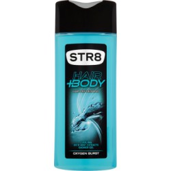 STR8 Hair+Body Oxygen Burst Odświeżający żel pod prysznic 400 ml