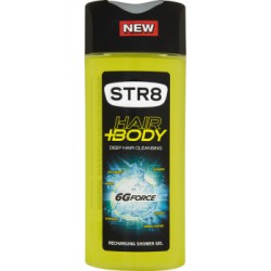 STR8 Hair+Body 6G Force Energetyzujący żel pod prysznic 400 ml