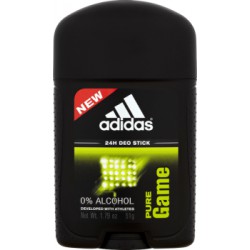 Adidas Pure Game Dezodorant w sztyfcie dla mężczyzn 53 ml