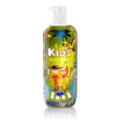 Hegron Kids płyn do kąpieli 950ml Crazy Jungle