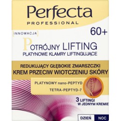Perfecta Professional Potrójny Lifting 60+ Krem przeciw wiotczeniu skóry na dzień i noc 50 ml