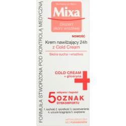 Mixa Krem nawilżający 24h z Cold Cream 50 ml
