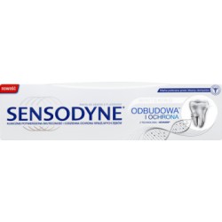 Sensodyne Odbudowa i Ochrona Whitening Pasta do zębów z fluorkiem 75 ml