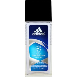 Adidas UEFA Champions League Star Edition Odświeżający dezodorant z atomizerem dla mężczyzn 75 ml