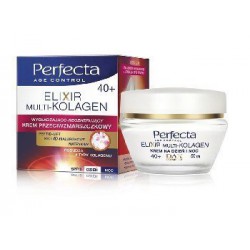 Perfecta Age Control Elixir Multi-Kolagen 40+ Krem przeciwzmarszczkowy na dzień i noc 50 ml