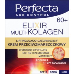 Perfecta Age Control Elixir Multi-Kolagen 60+ Krem przeciwzmarszczkowy na dzień i noc 50 ml