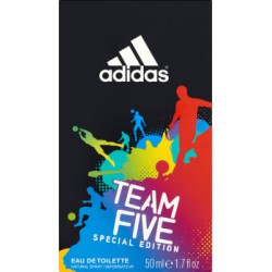 Adidas Team Five Woda toaletowa w naturalnym sprayu dla mężczyzn 50 ml