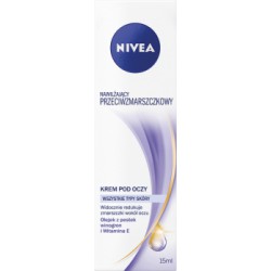 NIVEA Przeciwzmarszczkowy krem pod oczy wszystkie typy skóry 15 ml