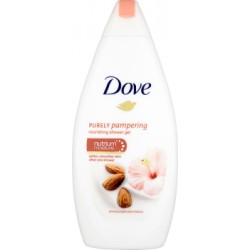 Dove Purely Pampering Almond Cream with Hibiscus Odżywczy żel pod prysznic 500 ml