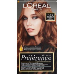 Loreal Paris Récital Préférence Farba do włosów 7.34 Montmartre
