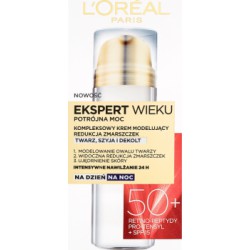 Loreal Paris Ekspert Wieku 50+ Kompleksowy krem modelujący na dzień i na noc 50 ml