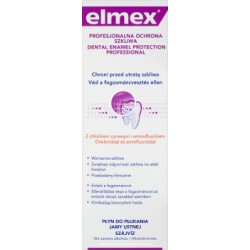 Elmex Profesjonalna Ochrona Szkliwa Płyn do płukania jamy ustnej 400 ml
