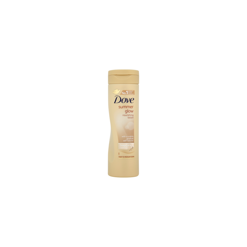 Dove Summer Glow Samoopalający balsam do ciała do jasnej karnacji 250 ml