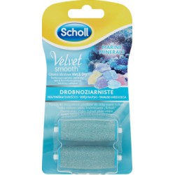 Scholl Velvet Smooth Wymienne głowice obrotowe z kryształkami diamentu drobnoziarniste 2 sztuki