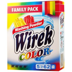 Wirek Proszek do Prania kolor 5 kg Karton