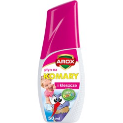 Arox płyn na komary i kleszcze dla dzieci 50ml