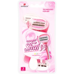 Dorco maszynka jednorazowa dla kobiet SHAI 6 "3+3 szt." 