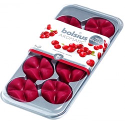 Bolsius Aromatic płatki zapachowe 8szt żurawina