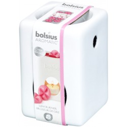 Bolsius Aromatic kominek wax square biały