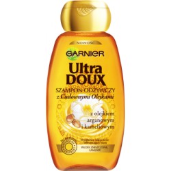 Garnier Ultra Doux Szampon odżywczy z cudownymi olejkami 250ml