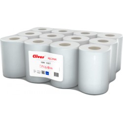 Lamix ręcznik w roli Cliver 65/1 - szary - 12 rolek